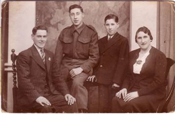 Description: Al Al Eddie Lily Gillyon 1940